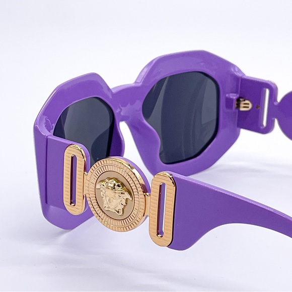 NEW VERSACE VE4424U 5366/87 VERSACE MEDUSA VERSACE SUNGLASSES MOD 4424U 536687 - Picture 6 of 13